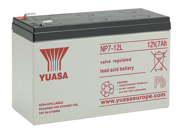 Yuasa NP7-12L 12V 7Ah Blei-Akku / AGM Batterie
