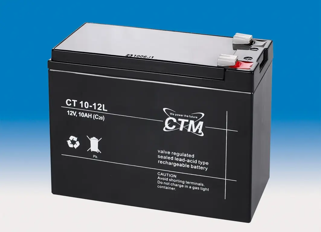 CTM CT10-12L - 12V | 10Ah AGM Bleiakku