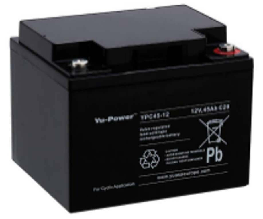 Yuasa YPC45-12 12V 46,8Ah Blei-Akku / AGM Batterie Zyklentyp