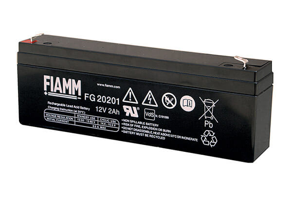 Fiamm FG20201 12V 2,0Ah Blei-Akku / AGM Batterie