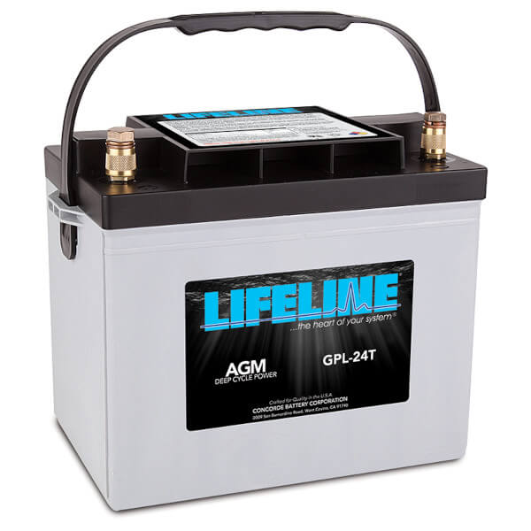 Lifeline GPL-24T Deep Cycle Batterie - 12V 80Ah