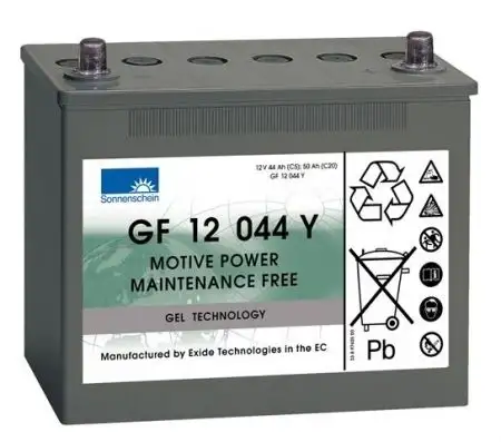 Sonnenschein GF12044Y - 12V 50Ah Blei-Gel Akku Zyklenfest