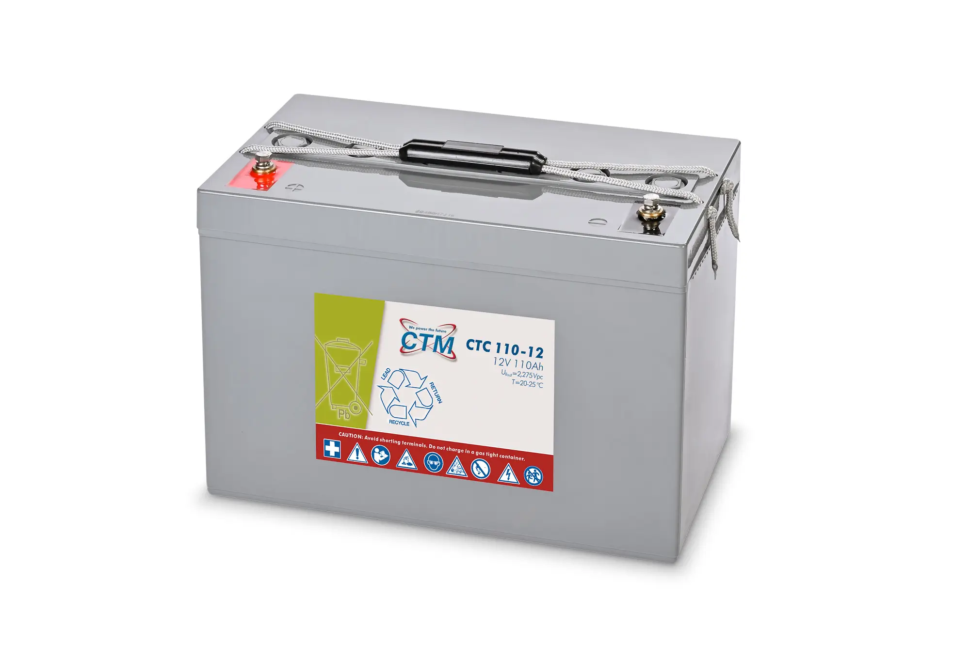 CTM CTC110-12 - 12V | 110Ah Blei-Gel Akku