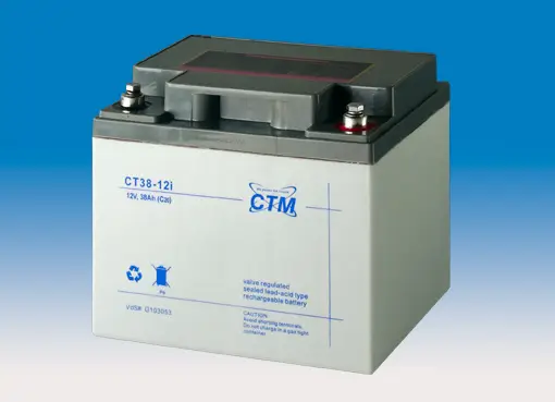 CTM CT38-12i - 12V | 38Ah AGM Bleiakku VdS