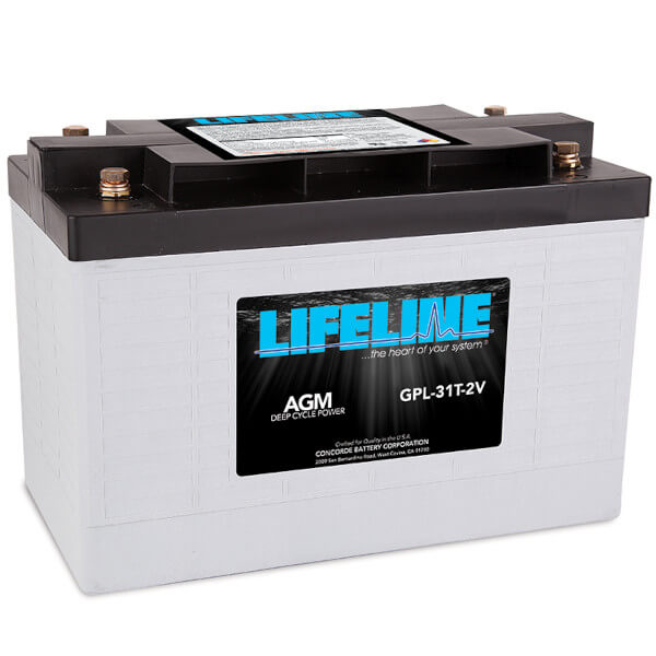 Lifeline GPL-31T-2V Deep Cycle Batterie - 2V 630Ah