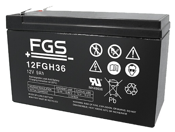 FGS 12FGH36 12V 9Ah Blei-Akku / AGM Batterie hochstrom