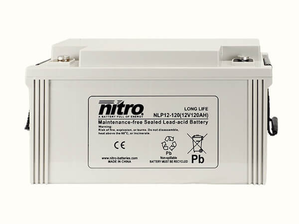 nitro NLP12-120 Batterie / Akku - 12V 120Ah AGM Long Life