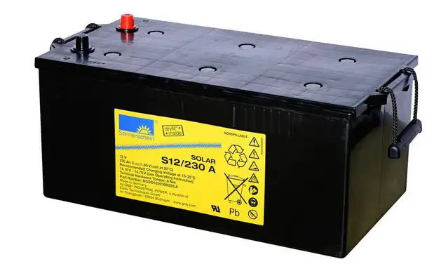 Sonnenschein Solar S12/230 A 12V 230Ah Blei Gel-Batterie