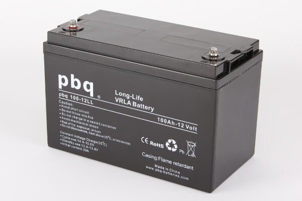 pbq L100-12 / 100-12LL AGM Bleiakku - 12V 100Ah Long Life-Batterie
