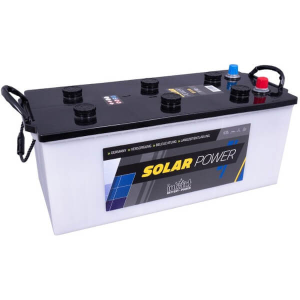 intAct SP200GUG Solar-Power | 12V 200Ah Blei-Säure-Batterie