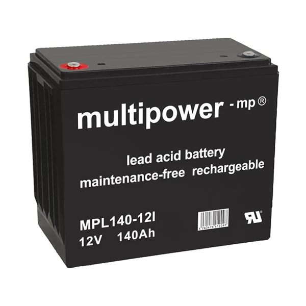 Multipower MPL140-12I - 12V 140Ah Blei-Vlies-Akku (AGM) Longlife