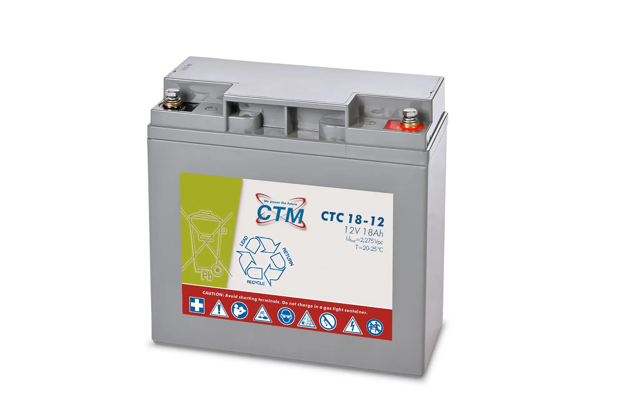 CTM CTC18-12 - 12V | 18Ah Blei-Gel Akku