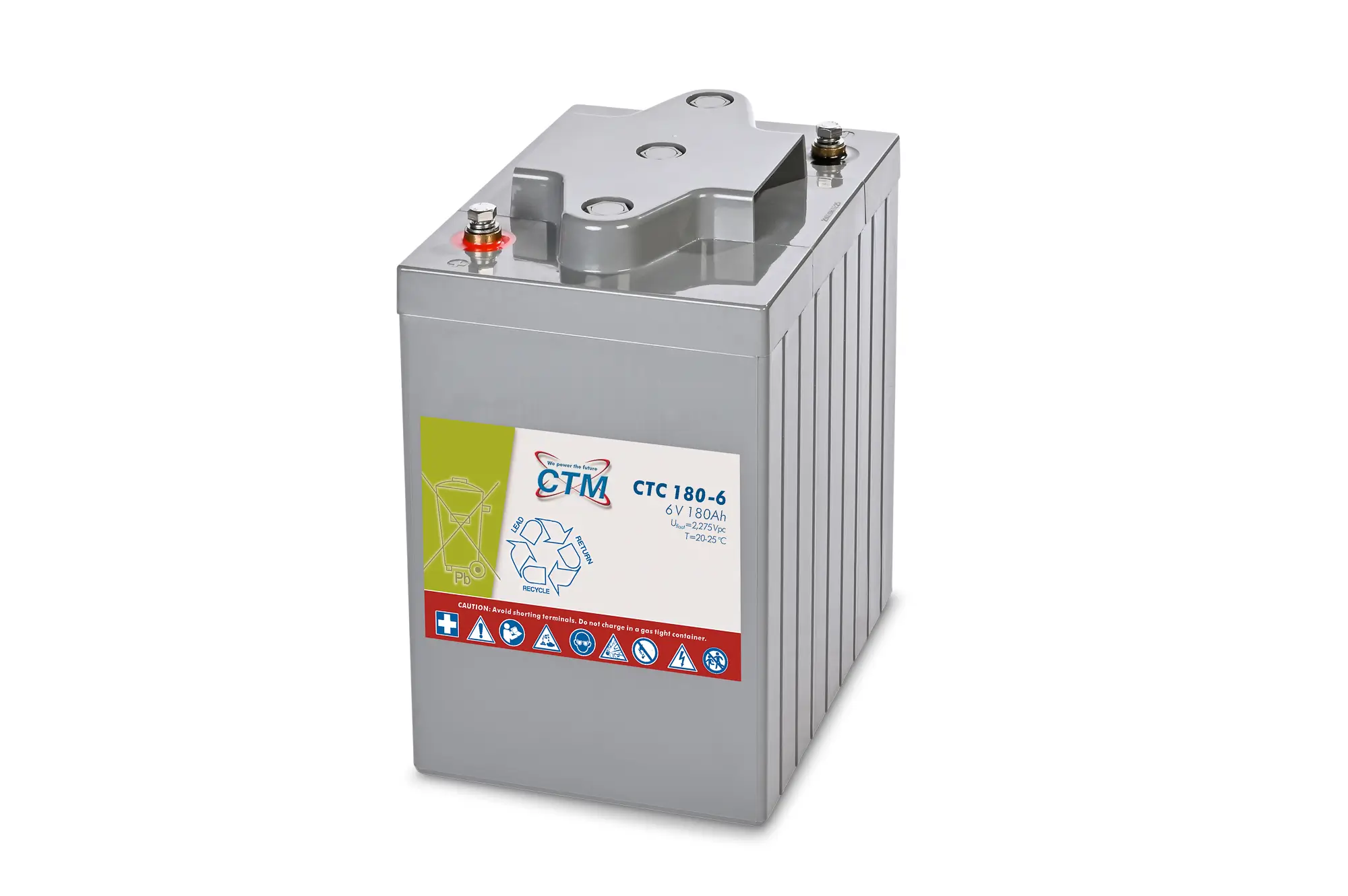 CTM CTC180-6 - 6V | 180Ah Blei-Gel Akku