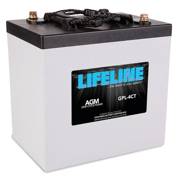 Lifeline GPL-4CT Deep Cycle Batterie - 6V 220Ah