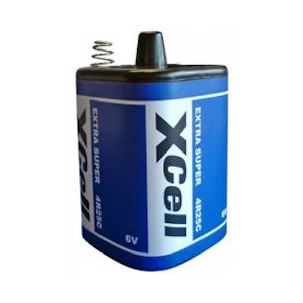 Xcell 4R25C 6V Block Zink-Kohle Batterie 9500mAh