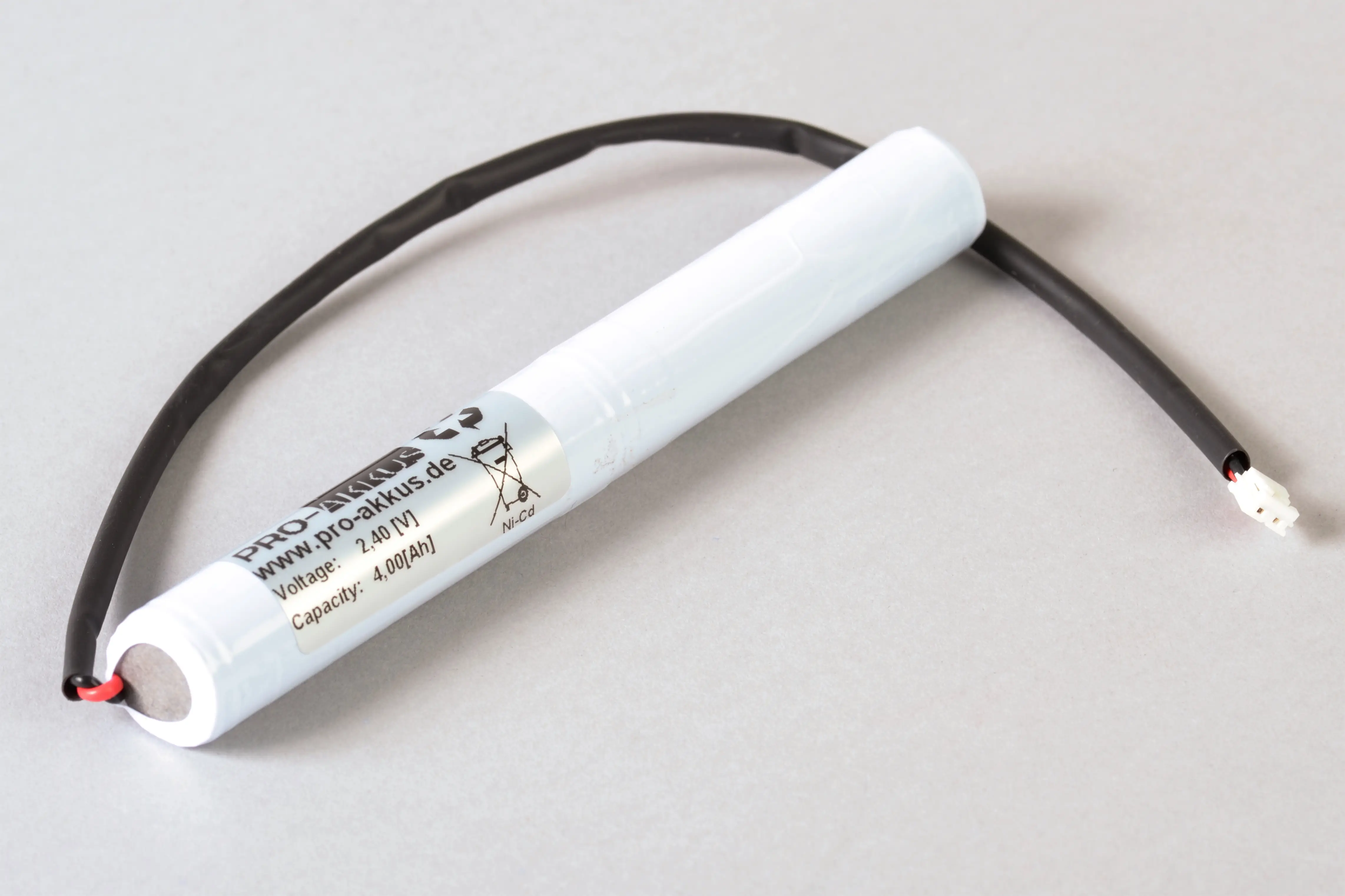 NiMh Akkupack 2,4V / 4000mAh passend für RZB 67000.0.210 Notleuchtenakku