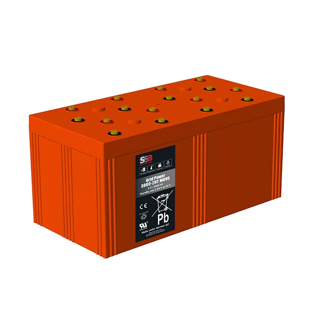 SSB Grid Power 3000-2HT M8V0 - 2V | 3000Ah Blei-Vlies-Akku (AGM) online bei pro-akkus kaufen
