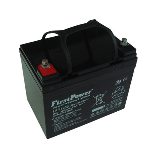 FirstPower LFP1233 12V 33Ah Blei-Akku / AGM Batterie