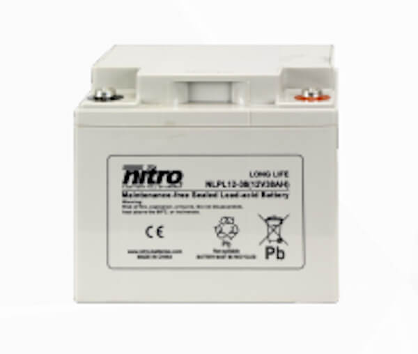 nitro NLP12-55 Batterie / Akku - 12V 55Ah AGM Long Life