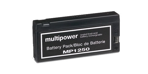 Multipower MP1250 12V 2Ah Blei-Akku / AGM Batterie