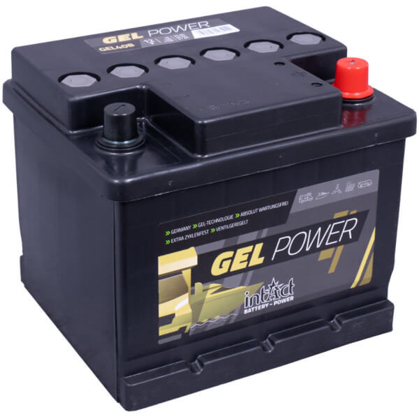 intAct GEL40B | 12V 40Ah GEL-Power Batterie