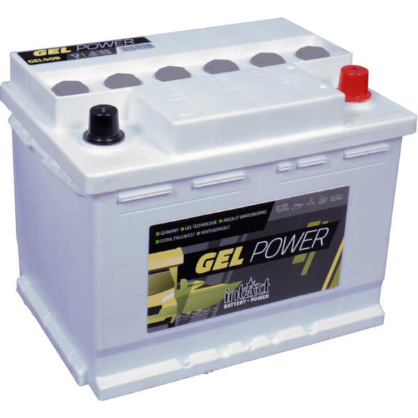 intAct GEL50B | 12V 50Ah GEL-Power Batterie