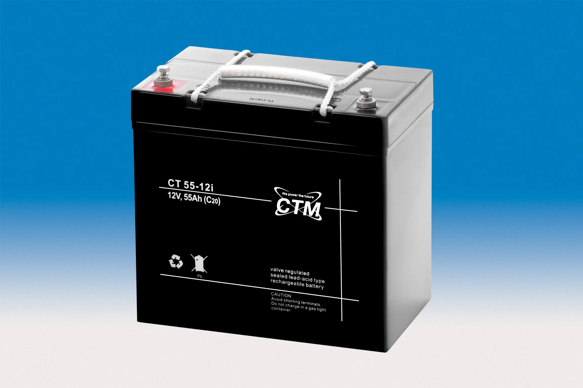 CTM CT55-12i - 12V | 55Ah AGM Bleiakku