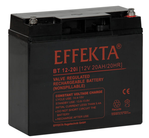 Effekta BT12-20I 12V 20Ah Blei-Akku / AGM Batterie