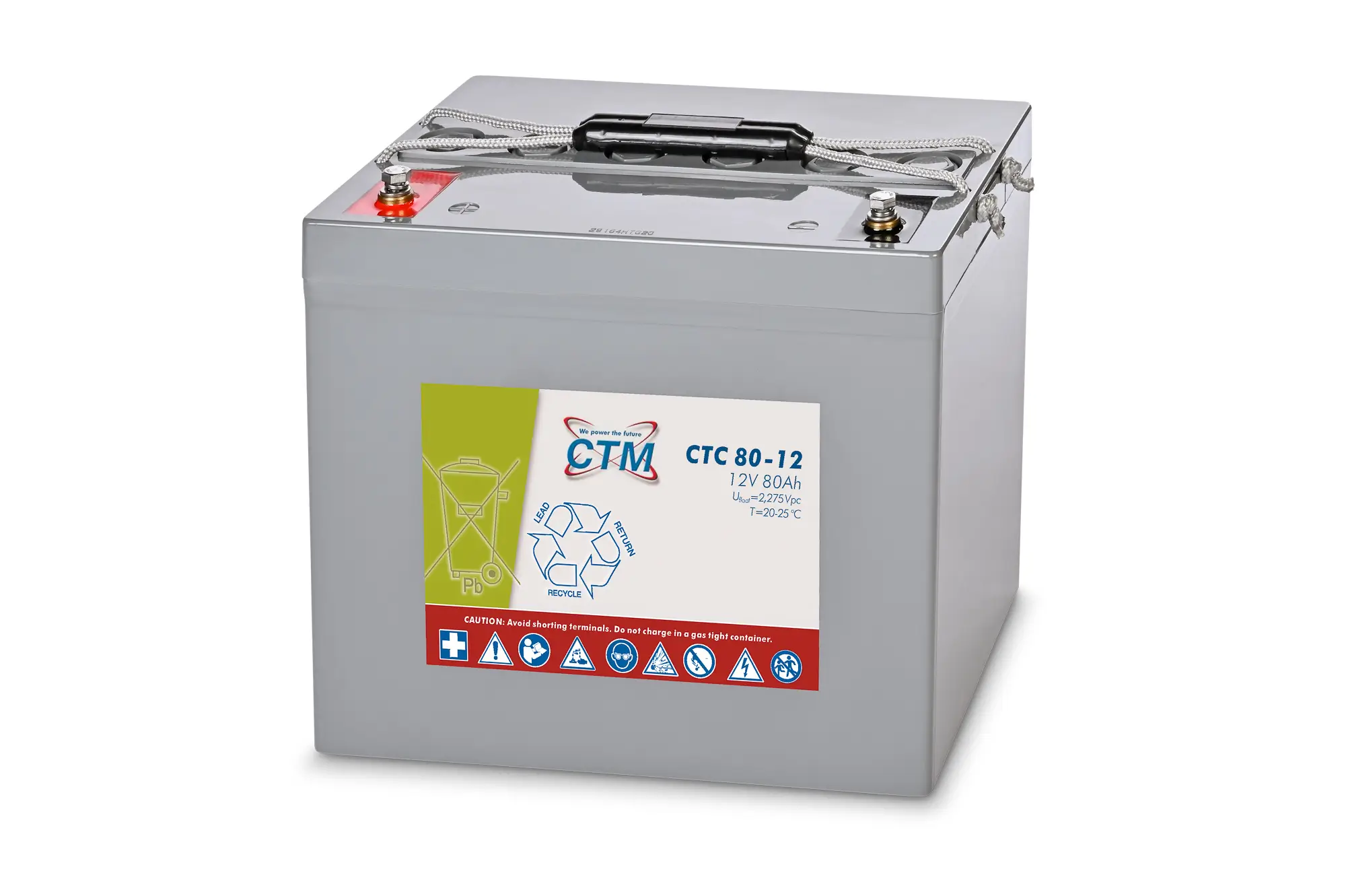 CTM CTC80-12 - 12V | 80Ah Blei-Gel Akku