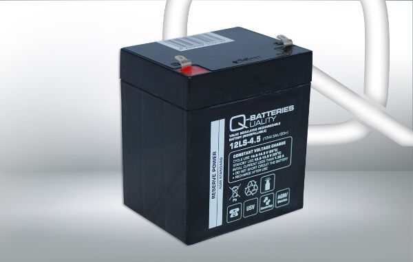 Q-Batteries 12LS-4.5 12V 4,5Ah AGM Batterie Akku