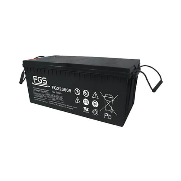 FGS FG220009 12V 200Ah Blei-Akku / AGM Batterie