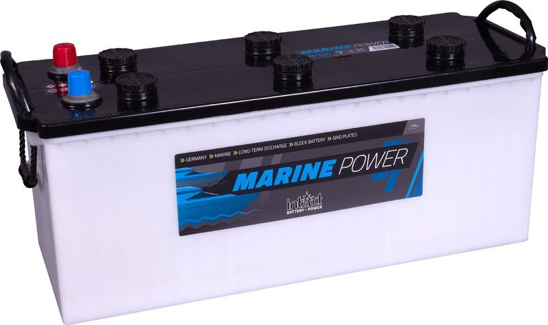 intAct Marine-Power MP120 | 12V 125Ah Nassbatterie