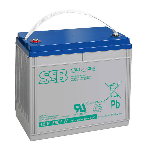 SSB SBL151-12HR Akku / Batterie - 12V 3881W AGM High Rate