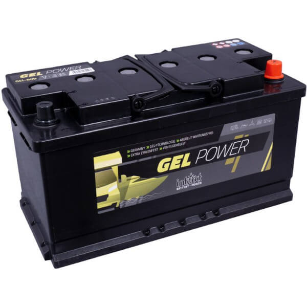 intAct GEL80B | 12V 80Ah GEL-Power Batterie