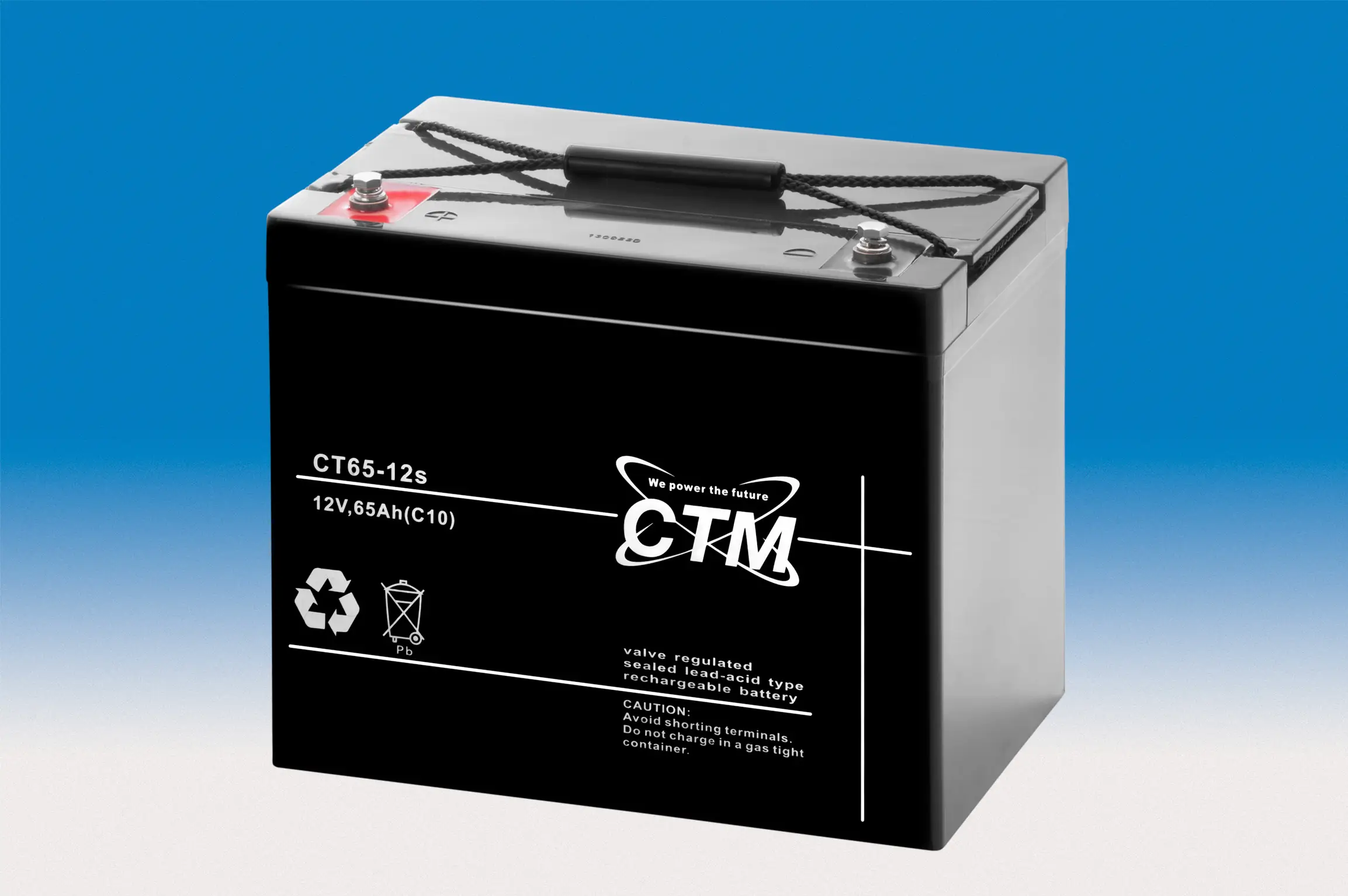 CTM CT65-12s - 12V | 65Ah AGM Bleiakku