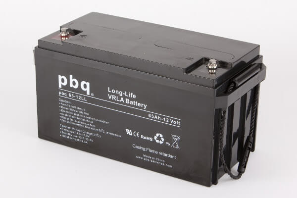 pbq L65-12 / 65-12LL AGM Bleiakku - 12V 65Ah Long Life-Batterie