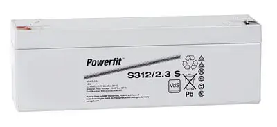 Exide Powerfit S312/2.3S - 12V | 2,1Ah AGM Bleiakku VdS