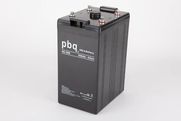 pbq SC-500 AGM Bleiakku - 2V 500Ah Single Cell Monoblock