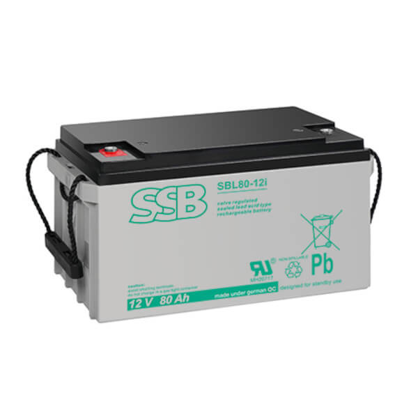 SSB SBL80-12i Akku / Batterie - 12V 80Ah AGM Longlife
