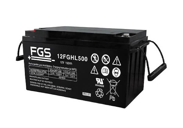 FGS 12FGHL500 12V 150Ah Blei-Akku / AGM Batterie Hochstrom Longlife