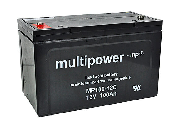 Multipower MPC100-12I 12V 100Ah Blei-Akku / AGM Batterie Zyklenfest
