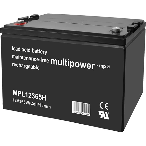 Multipower MPL12365H - 12V 95Ah Blei-Vlies-Akku (AGM) Hochstrom-Longlife