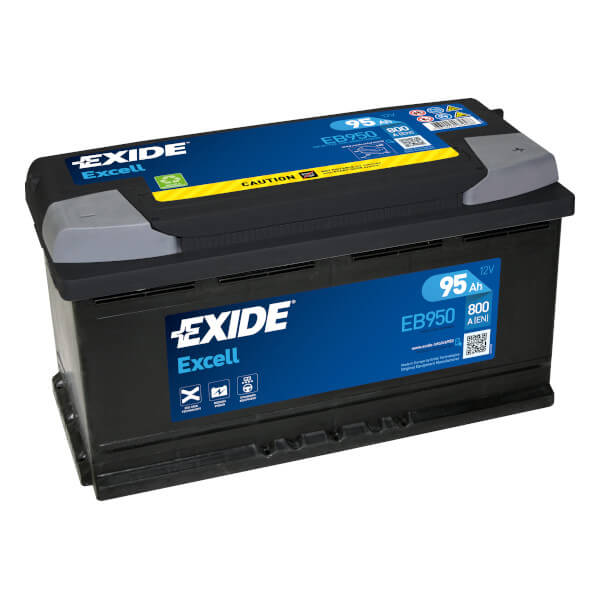 Exide Excell EB950 Batterie - 12V 95Ah