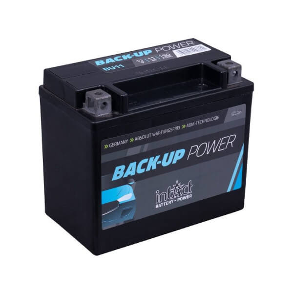 intAct Back-Up BU11 | 12V 11Ah VRLA AGM Batterie