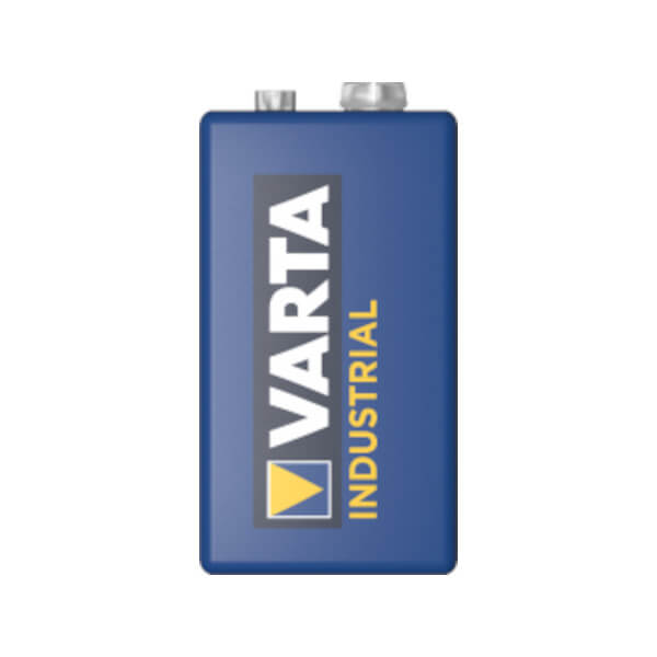 Varta Industrial Alkaline Batterie - 9V Block, 6LR61, 550mAh
