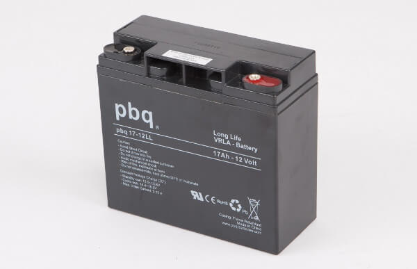 pbq L17-12 / 17-12LL AGM Bleiakku - 12V 17Ah Long Life-Batterie