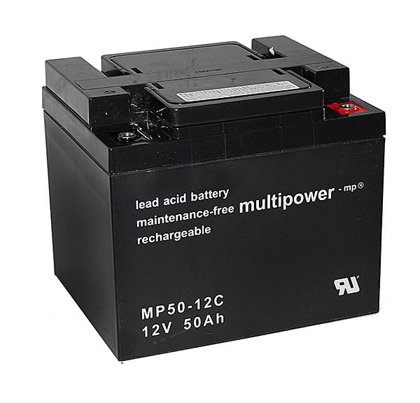 Multipower MPC50-12I 12V 50Ah Blei-Akku / AGM Batterie Zyklenfest