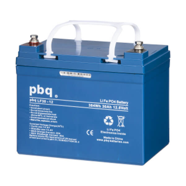 pbq 30-12Life LiFePO4 Batterie - 12,8V 30Ah Lithium-Ferrophosphat-Akku