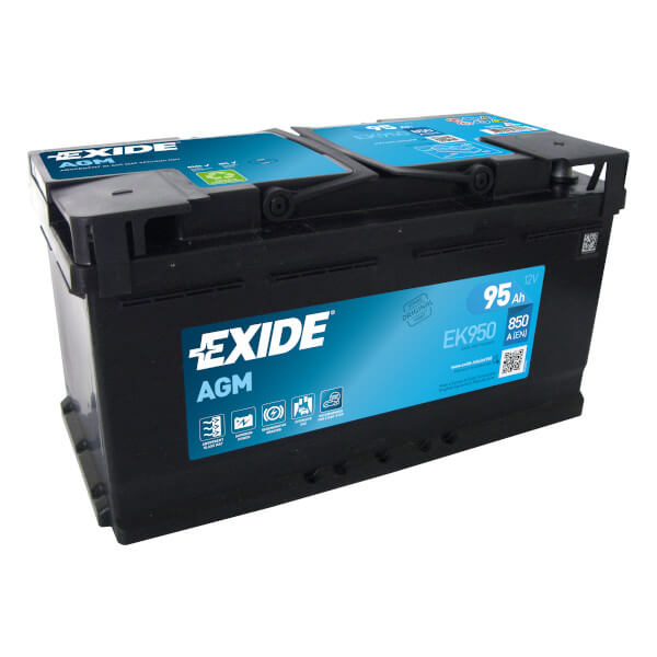 Exide Start-Stop EK950 Batterie - 12V 95Ah