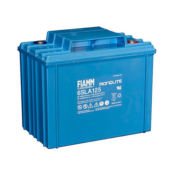 Fiamm 6SLA125 6V 125Ah Blei-Akku / AGM Batterie